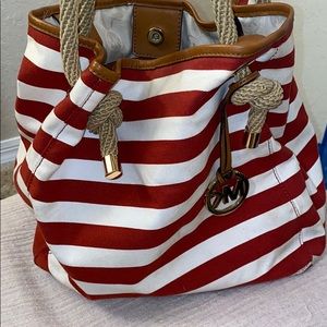 Michael Kors Marina Crab Bag Canvas